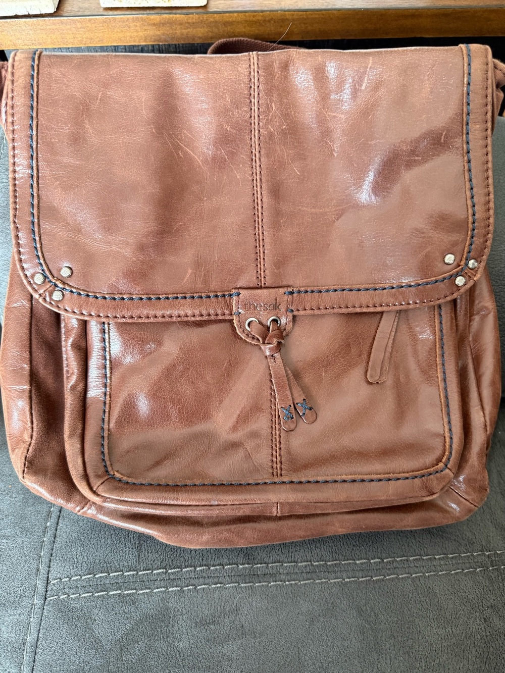 The Sak Convertible Leather Backpack